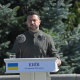 У Києві підняли український національний прапор 45 У Києві підняли український національний прапор 45
