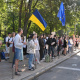 Учасники протесту негативно сприйняли звістку про призначення Хмари на посаду очільника міністерства оборони. 17