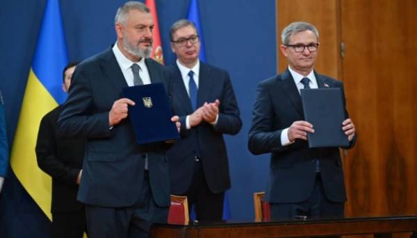 Україна й Сербія уклали угоду про співпрацю 19