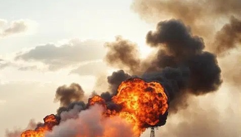 Пожежа на Афіпському нафтопереробному заводі в Росії сталася після атаки безпілотника.