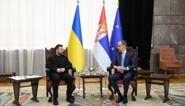 Президент України провів переговори з главою уряду Сербії щодо втілення бізнес-ініціатив 16
