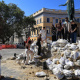 В Одесі зняли захисне покриття з пам'ятника Дюку де Рішельє, на монументі знайшли сліди корозії 18 В Одесі зняли захисне покриття з пам'ятника Дюку де Рішельє, на монументі знайшли сліди корозії 18