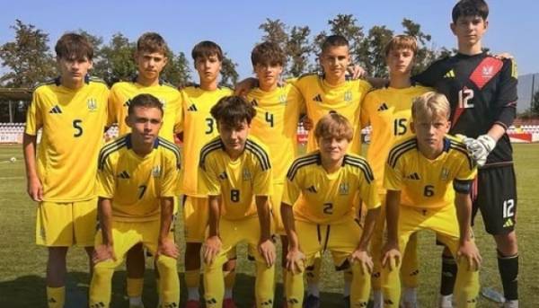 Українські футболісти U15 зійдуться з македонцями