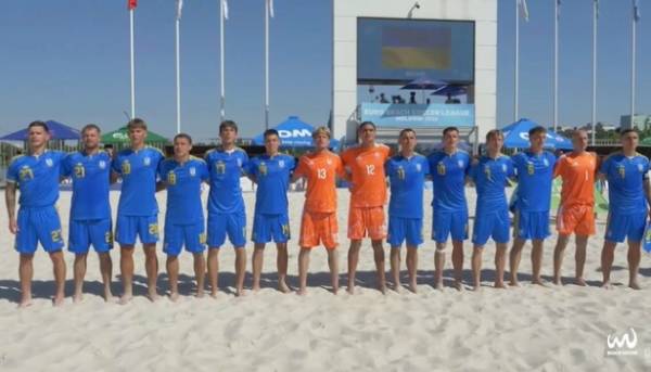 Українська команда зайняла 5-ту позицію на етапі Євроліги з пляжного футболу 2026 17 Українська команда зайняла 5-ту позицію на етапі Євроліги з пляжного футболу 2026 17
