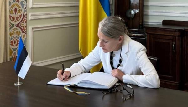 Новий естонський посол розпочав свою діяльність в Україні