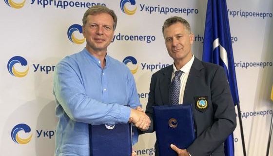 Укргідроенерго налагодить партнерство з американською компанією 77 Construction USA CORP