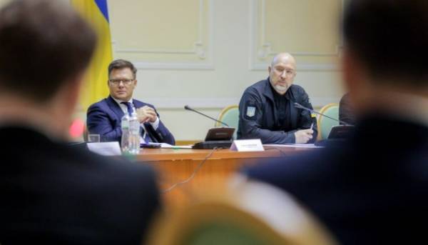 Шмигаль зустрівся з представниками німецьких фірм щодо перспектив реконструкції сховища на Чорнобильській АЕС