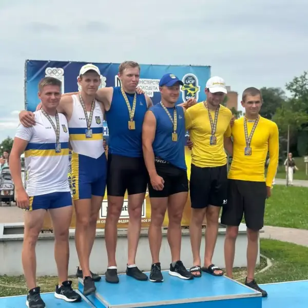 Миколаївські веслувальники здобули медалі на чемпіонаті України