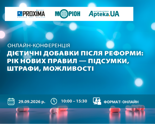 Дієтичні добавки: що зміниться для бізнесу та споживачів з новим роком регулювання