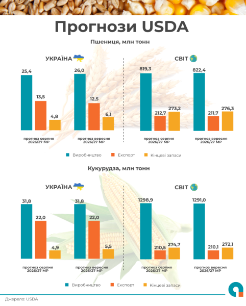 Головна 14 Прогноз урожаю пшениці в Україні зріс, експорт – знизився