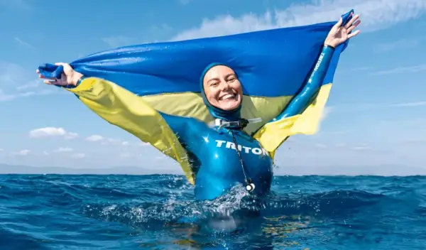 Садурська здобула золото чемпіонату світу з фрідайвінгу, пірнувши на 108 метрів