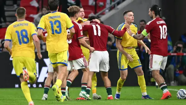 Україна здолала Угорщину в Лізі націй: матч завершився бійкою