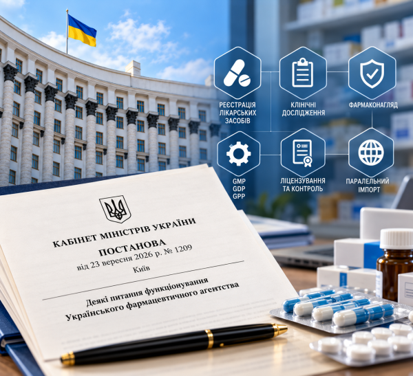 Держлікслужбу не ліквідують, а перейменують на Українське фармацевтичне агентство