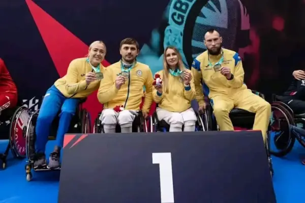 Золото чемпіонату Європи вибороли миколаївські паралімпійці