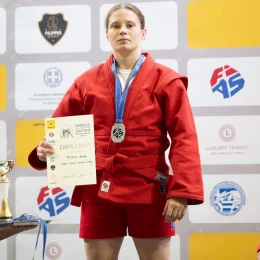 Самбістка з Миколаївщини здобула срібло на чемпіонаті світу 6 Срібна призерка чемпіонату світу з самбо.