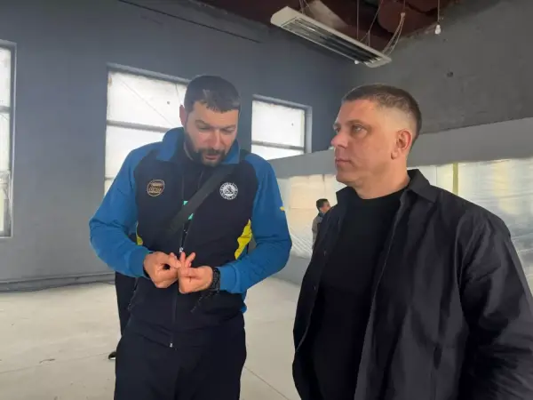 У Миколаєві облаштовують новий зал для боксу. Фото: пресслужба нардепа